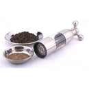 Manual Stainless Steel Pepper Mill Salt Grinder Muller Kitchen Tool 17.5cm