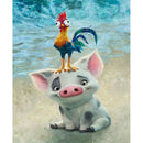 Pig Chicken Rhinestone Full Round 5D DIY Diamond Painting Kit Wall Picture
