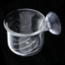 2x Fish Feeder Aquarium Clear Live Red