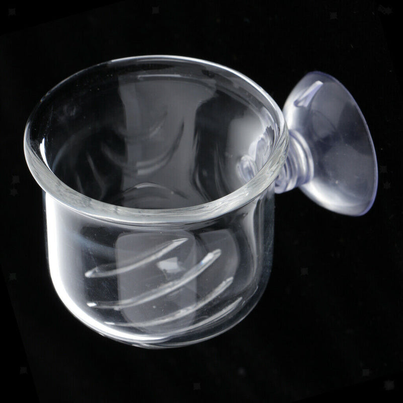 2x Fish Feeder Aquarium Clear Live Red