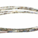 Lots of 10Pcs 160cm Abalone Celluloid Strips Guitar Binding Purfling Edging