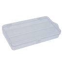 3 Compartments PP Fishing Bait Box Single Layer Fishing Hook Storage Case