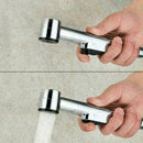 1.5m Toilet Handheld Bidet Shattaf Cloth Diaper Sprayer Polished New Shower T1B7