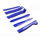 6pcs Blue Color Plastic Auto Car Door Radio Panel Dash Trim Removal Pry Ope