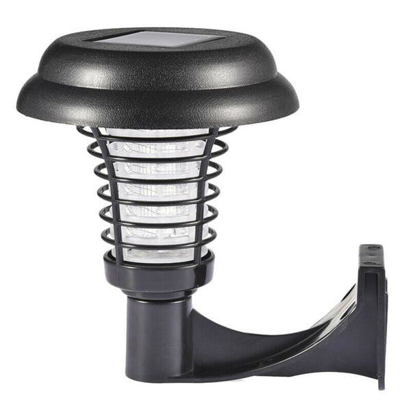 Solar Mosquito Killer Uv Lamp Outdoor Wall Led Mosquito Bug Repellent Light