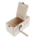 Wooden Cage Bird Parrot Parakeet Nest Small Animals House Middle Left Open