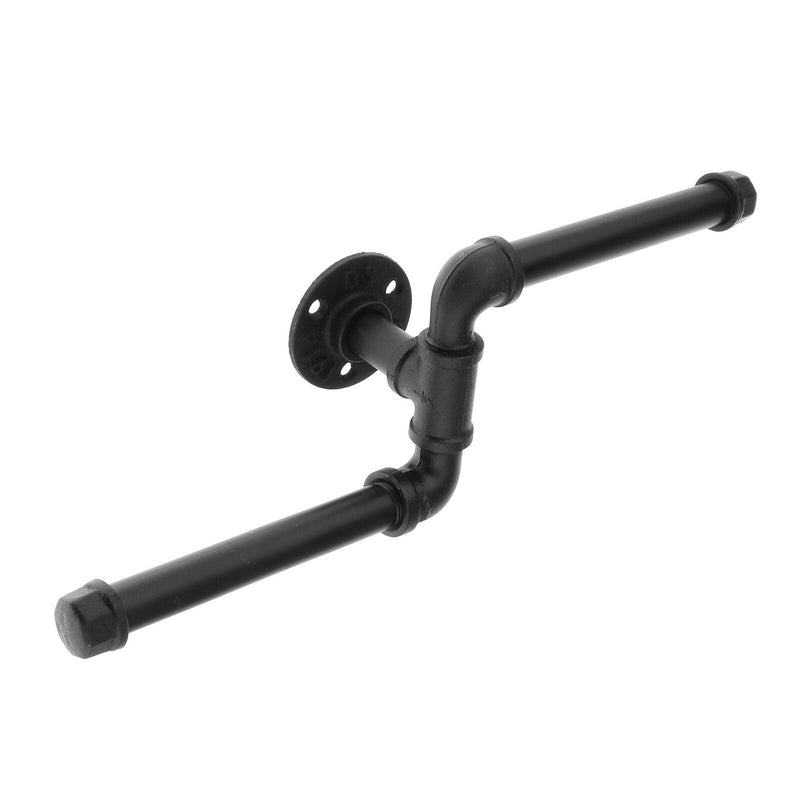 Toilet Paper Holder Matte Black, Toilet Tissue Roll Holders Dispenser Hangers