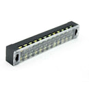 5 Sets Dual Row 12P Screw Blocks and Pre Insulated Terminal Barrier Strips