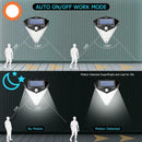 36LED Solar Motion Sensor Wall Light 3 Modes Waterproof Yard Security Lamp
