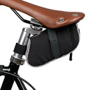 Reflective Bike Saddle Bag MTB Bicycle Tail Rear Seat Cycling Pouch (Grey)