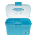 Multi-functional Portable Transparent Plastic Storage Box With Removable Tray