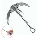 3 Claws Camping Climbing Hook Foldable Grappling Hook Mountaineering Rescue C Gw