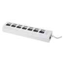 1X High speed USB hub 7 Ports usb white USB Hub Portable 7 Ports USB With 7