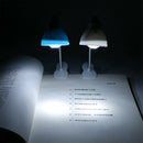 LED Book Light Flexible Portable Mini Pink Adjustable Clip-on Reading Lamps V9X4