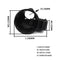 Fuel Filler Neck Housing Door Gas Tank Lid Repair Tools for Ford F150 2004-2008