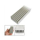 98 x 40 x 20mm Aluminium Heat Diffusion Cooling Fin