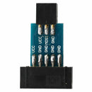 10 Pin to 6 Pin Adapter Board M/F for AVRISP USBASP STK500 Black Blue M2K2