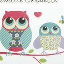 family owl heat transfer iron on patches thermal transfer patch for clothes FT