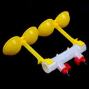 25 Pcs Chicken Double Nipple 25Mm Hanging Cups Chicken Waterer Ball Nipple
