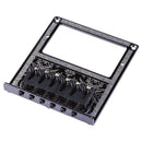 Black Square 6-String Electric Guitar Bridge Guitar Parts Accessories