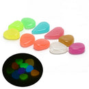20X glow in the dark stones pebbles rock aquarium fish tank garden walk decor Kw