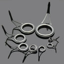 75Pcs/Lot Mixed Size Fishing Rod Guide Tip Strong Line Rings Fishing Rod Gu