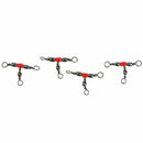 25pcs 3-Way Stainless Steel Fishing Swivels Triple Tool - 36mm S2E5