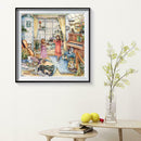 5D DIY Full Drill Diamond Painting Girl Embroidery Mosaic Kit Home Decor