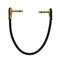 Guitar Patch Cables Right Angle, 30cm 1/4 Instrument Cables for Effect Peda