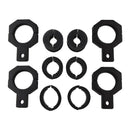4pcs/set Off-Road ATV UTV Light Bar Mounts Mounting Bracket Bar Clamp Kits