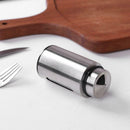 Visible Stainless Steel Seasoning Jar Salt Pepper Shaker Toothpick Holder