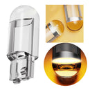 2Pieces 194 T10 DC12V LED Bulb Wedge License Plate Light for Motorbike Yellow
