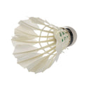 White Goose Feather Badminton Shuttlecock 3pcs W Carboard Cylinder