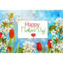 Party Decor Mother Day Theme Background Cloth Photography Props Studio Backdrop