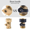 Water Hose Turn Off Valve 3/4 Inch Extreme Duty Garden Hose on Off Valve Ga L9W6