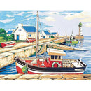 5D DIY Full Drill Diamond Painting Boat Cross Stitch Embroidery Mosaic Kit