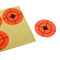 250pcs/25 Sheets Adhesive Paper Target Roll Stickers For  Exercise