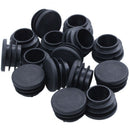 15 pieces of Chair Table Legs End Plug 25mm Diameter Round Plastic Inserted
