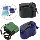 Portable Hand Crank Wind Up USB Cell Phone Emergency Charger For Camping-Hiking