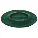 Women's Fashion Casual Beret Beanie Hat dark green