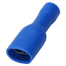 16-14AWG 10A Blue Female Spade Crimp Insulated Wire Terminal 100 Pcs I4U5