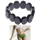Natural Black Bian Stone Bracelet Carve Black Bianshi Bracelet Jewelry For Me JR