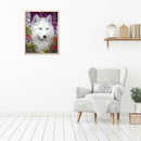 5D DIY Full Drill Diamond Painting Watching Wolf Cross Stitch Embroidery