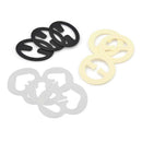9Pcs Bra Clip Buckles Bra Straps Shadow-Shaped Buckle Conceal Bra Buckle AUJR