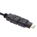 1080P Micro HDMI / Mini HDMI / HDMI to VGA Adapter with Audio(Blcak)