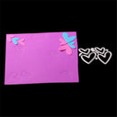 Love heart Cards Decor Metal Cutting Dies Stencil For DIY Scrapbooking Album  Z