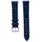 Smart Sports Bluetooth PU Leather Watch Strap for Huawei B5 18mm Blue
