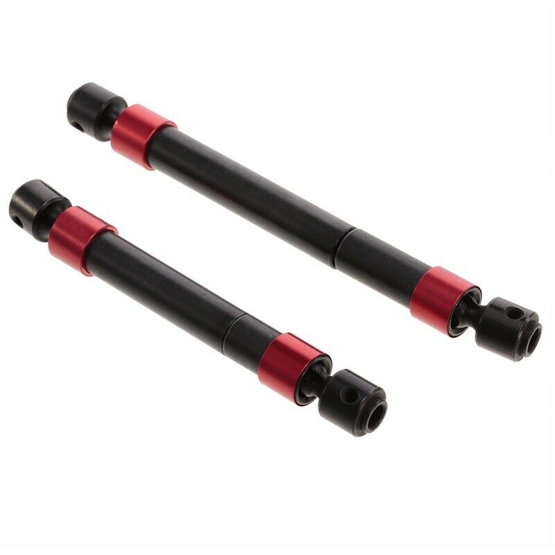 2Pcs Rc Car Front And Rear Metal Axle Cvd Drive Shaft For Traxxas Trx-4 Rc  B1I5
