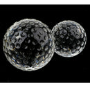 60mm Glass Crystal Golf Ball Paperweight Decorative Ball Home Office Decor