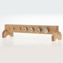 Wooden Montessori Practical Material Metal Bolts And Nuts With Wood Stand